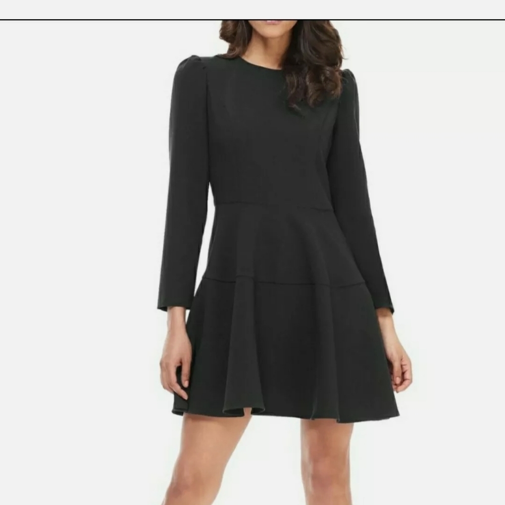 Gal Meets Glam Celeste Black Mini Dress